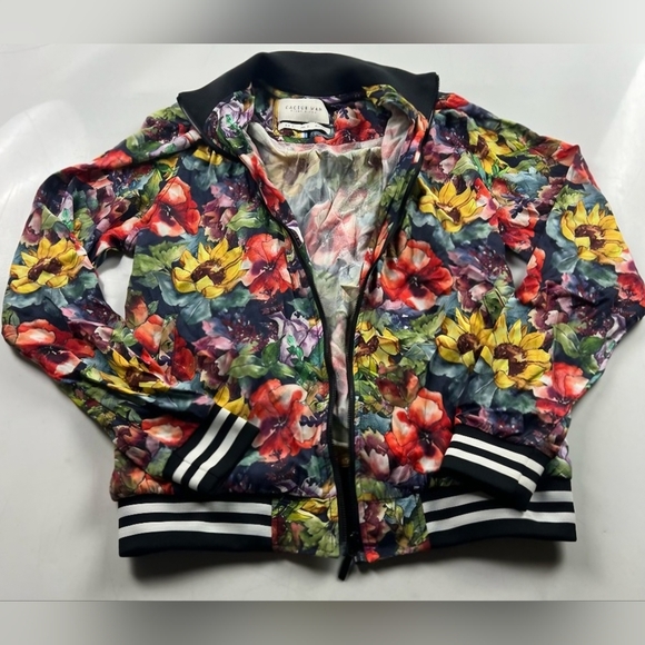 Cactus Man Ricky Singh Floral Bomber Jacket (L) - Picture 4 of 9